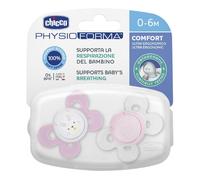 Chicco Succhietto Comfort Girl Silicone 0-6 Mesi 2 Pezzi 1 St