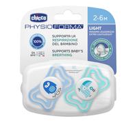 Chicco Succhietto light Boy Silicone 2m 2pezzi