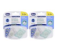 Chicco Succhietto Micro Lumi Silicone 0-2m Micro 2x1 St