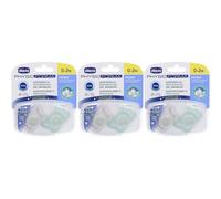 Chicco Succhietto Micro Lumi Silicone 0-2m Micro 3x1 St