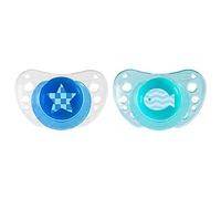 Chicco Succhicco Air Silicone Boy 6-12m 2 Pezzi