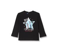 Chicco T-Shirt con Maniche Lunghe Bambine e Ragazze, Nero, 6 Anni