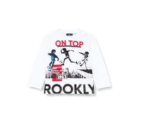 Chicco T-Shirt con Maniche Lunghe Bambini e Ragazzi, Bianco, 5 Anni