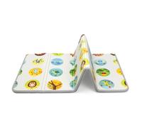Chicco Tappeto Gioco Bambini 2in1, Extra Large 200x180 cm, Spessore 1.3 cm, Extra Soffice, Double Face, con Animali e Paesaggio, Tappeto Gioco Neonato, Giochi Neonato, Morbido e Pieghevole, 0+ Mesi