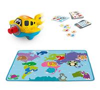 Chicco Tappeto Gioco Bambini Educativo Le Avventure di Capitan Cody Edu4You, Introduce alla Programmazione e al Coding, Tappeto Cameretta Bambini Morbido, Maxi 110x80 cm - Giochi Bambini 2-6 Anni