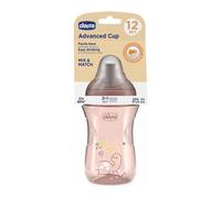 Chicco Tazza Advanced 12M+ Capacità 266ml Colore Rosa, 1 Pezzo