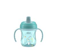 Chicco - Tazza Antigoccia 6M+ Azzurra Confezione 1 Pezzo