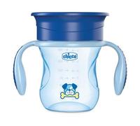 Chicco - Tazza Perfect 360 Azzurra 12M Confezione 1 Pezzo
