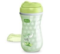 Chicco Tazza termica a doppia parete che si illumina al buio, con beccuccio a prova di morso e coperchio antigoccia, 255 ml, lavabile in lavastoviglie, facile da tenere con rientranze ergonomiche, dai
