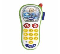 Chicco Telefonino Vibra e Scatta, Cellulare per Bambini con Luci e Suoni, Telefono Giocattolo per Bambini con Vibrazione e 10 Suonerie, Regalo Bambino - Giochi per Bambini 6 Mesi - 3 Anni