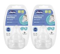 Chicco Tettarella Perfect 5 0M In Silicone 1 Foro 2 Pezzi 1 St