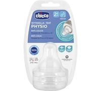 Chicco Tettarella Perfect 5 2M In Silicone 2 Fori 2 Pezzi 1 St