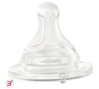CHICCO TETTARELLA PERFECT 5 2M IN SILICONE 2 FORI 2 PEZZI