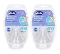 Chicco Tettarella Perfect 5 in Silicone 4+ Mesi 2x1 St