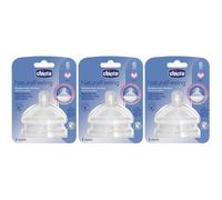 Chicco Tettarella Stepup New 6M+ Flusso Veloce 3x2 Pc