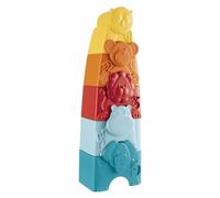 Chicco Torre degli animali Eco+ - Gioco impilabile per bambini dai 9 ai 36 mesi, 10 pezzi