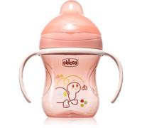 Chicco Training Cup 6m+ bicchiere salvagoccia con maniglie Pink 200 ml