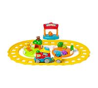 Chicco Treno dell'Avventura, Gioco Educativo Bilingue, Locomotiva Parlante Educativa, Italiano-Inglese, Gioco per Bambini 1-4 Anni, Playset 62x75 cm, Impara l'Inglese, Giocattolo con Suoni e Canzoni