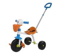 Chicco Triciclo Bambini Pellicano, Triciclo Bimba e Bimbo con Maniglione ad Altezza Regolabile, Cinture di Sicurezza e Doppio Cestello Portaoggetti, Max 20 kg, Giochi per Bambini 18 Mesi, 5 Anni