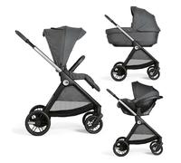 Chicco - Trio Bellagio 2.0 Comfort Con Seggiolino Auto Kory Isize Plus, Black Satin