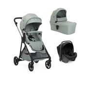 CHICCO - Trio Seety² Sage con Navicella e Seggiolino Auto Kory Essential