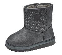 Chicco Tronchetto con velcro laterale, Bambina e ragazza, Grigio, 26, Designed in Italy