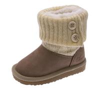 Chicco Tronchetto con velcro laterale, Bambina e ragazza, Marrone, 29, Designed in Italy