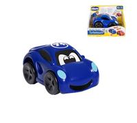 Chicco Turbo Touch Auto da Corsa, Macchinina Giocattolo per Bambini, con Suoni Realistici, Effetto Vibrante, Fino a 8 Metri di Distanza, Auto Sportiva, Colore Blu, Macchinine per Bambini, 2 Anni+