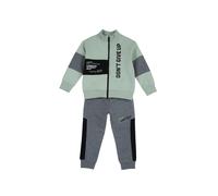 Chicco Tuta da jogging grigio scuro / verde pastello / nero / bianco Bambini Chicco 86 grigio scuro / verde pastello / nero / bianco