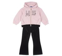 Chicco, Tuta invernale bambina, felpa dotata di cappuccio e zip (Multicolore, 4 Anni)