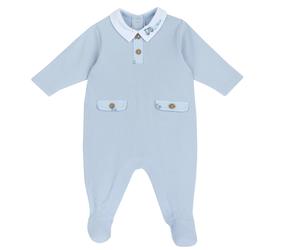CHICCO TUTINA APERTA ENTROGAMBA ART. 011762 COLORE AZZURRO MEDIO BAMBINO