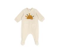Chicco Tutina / body per bambino avorio / senape / grigio chiaro Bambini Chicco 50