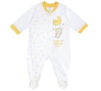 Chicco Tutina con apertura frontale, Pigiamino per bambino e neonato Unisex - Bimbi 0-24, Giallo (1), 6 mesi