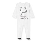 Chicco Tutina con Apertura sul Patello Unisex (113) Unisex - Bimbi 0-24, Grigio, 0 Mesi