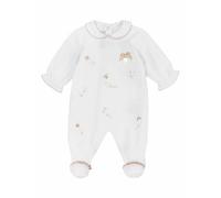 Chicco Tutina con Apertura sulla Schiena in Cotone A Manica Lunga