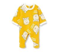Chicco, Tutina in Cotone con Piedino, Unisex 0-24, Arancione, 0 Mesi