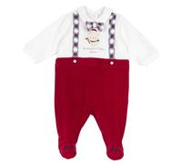 Chicco, Tutina Natale Neonato e Neonata in Morbido Tessuto, Idee Regalo Neonato Natale, Abbigliamento Bambino e Bambina 0-24 Mesi, Designed in Italy
