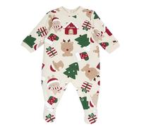 Chicco, Tutina Natale Neonato e Neonata in Morbido Tessuto, Idee Regalo Neonato Natale, Abbigliamento Bambino e Bambina 0-24 Mesi, Designed in Italy