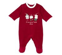 Chicco, Tutina Natale Neonato e Neonata in Morbido Tessuto, Idee Regalo Neonato Natale, Abbigliamento Bambino e Bambina 0-24 Mesi, Designed in Italy