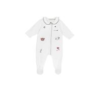 Chicco, Tutina Neonata, Tutina in Morbido e Leggero Cotone, con Comoda Apertura Frontale ed Entrogamba, Ideale per Primavera e Autunno, Designed in Italy, Abbigliamento Neonata 0-24 Mesi