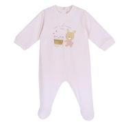 Chicco Tutina in Tessuto, con Apertura su Schiena Pigiamino per Bambino e Neonato, Rosa (4), 6 Mesi Bimba