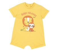 Chicco, Tutina Neonato a Maniche Corte, Pagliaccetto Neonato con Comoda Apertura con Bottoncini, in Morbido Cotone, Lavabile in Lavatrice, Abbigliamento Neonato 0-24 Mesi, Designed in Italy