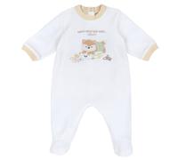 Chicco, Tutina Neonato e Neonata in Morbida Ciniglia, con Comoda Apertura a Patello, Ideale per la Primavera, Abbigliamento Bambina e Bambino, Designed in Italy