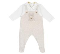 Chicco, Tutina Neonato e Neonata in Morbido Cotone, con Comoda Apertura a Patello, Ideale per Primavera ed Estate, Abbigliamento Bambina e Bambino, Designed in Italy