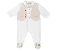 Chicco, Tutina Neonato e Neonata in Morbido Cotone, con Comoda Apertura Frontale, Ideale per Primavera ed Estate, Abbigliamento Bambina e Bambino, Designed in Italy