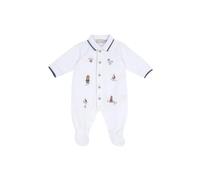 Chicco, Tutina Neonato, in Morbido e Leggero Cotone, con Comoda Apertura Frontale ed Entrogamba, Ideale per la Primavera e l'Autunno, Designed in Italy, Abbigliamento Neonato 0-24 Mesi