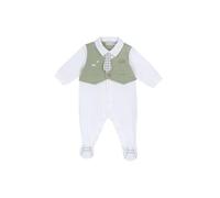 Chicco, Tutina Neonato, in Morbido e Leggero Cotone, con Comoda Apertura Frontale ed Entrogamba, Ideale per la Primavera e l'Autunno, Designed in Italy, Abbigliamento Neonato 0-24 Mesi