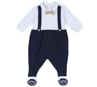 Chicco, Tutina Neonato, in Morbido e Leggero Cotone, con Comoda Apertura sulla Schiena, Ideale per la Primavera e l'Autunno, Designed in Italy, Abbigliamento Neonato 0-24 Mesi