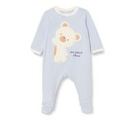 Chicco Tutine Con Apertura Entrogamba Neonato/Neonata 0-24 mesi, Azzurro (1), 3 mesi, Designed in Italy