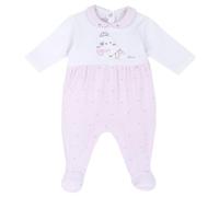 Chicco Tutine Con Apertura Entrogamba Neonato/Neonata 0-24 mesi, Rosa (3), 3 mesi, Designed in Italy